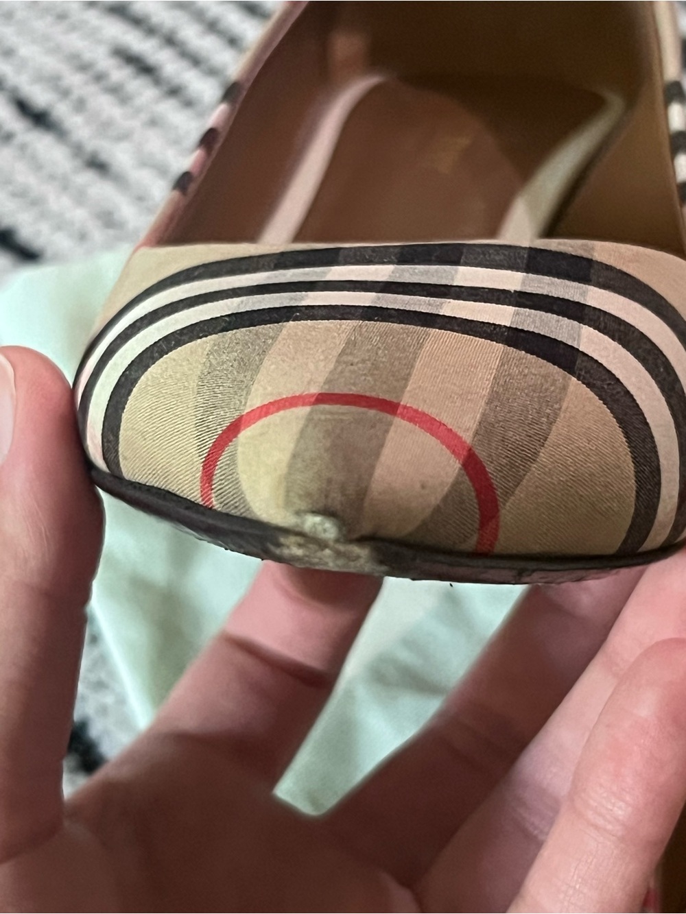 Burberry Vintage check cotton pumps - Picture 14 of 16